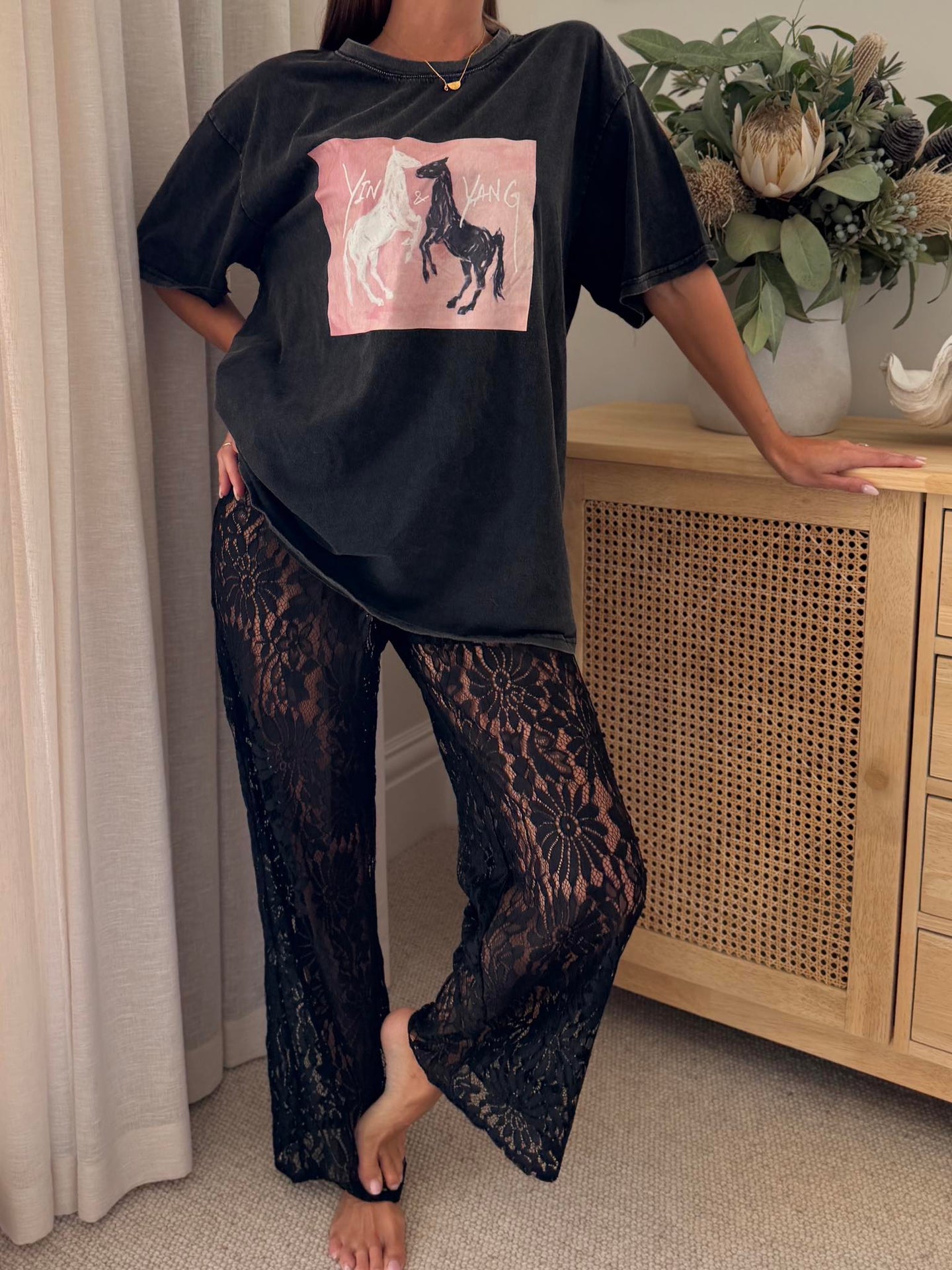 LIBBY LACE PANT