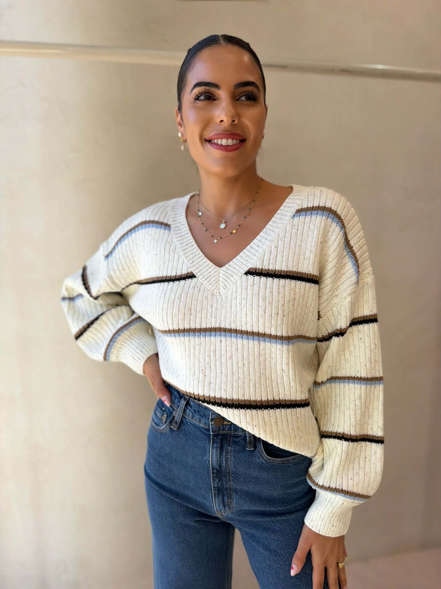 EIRA STRIPE KNIT