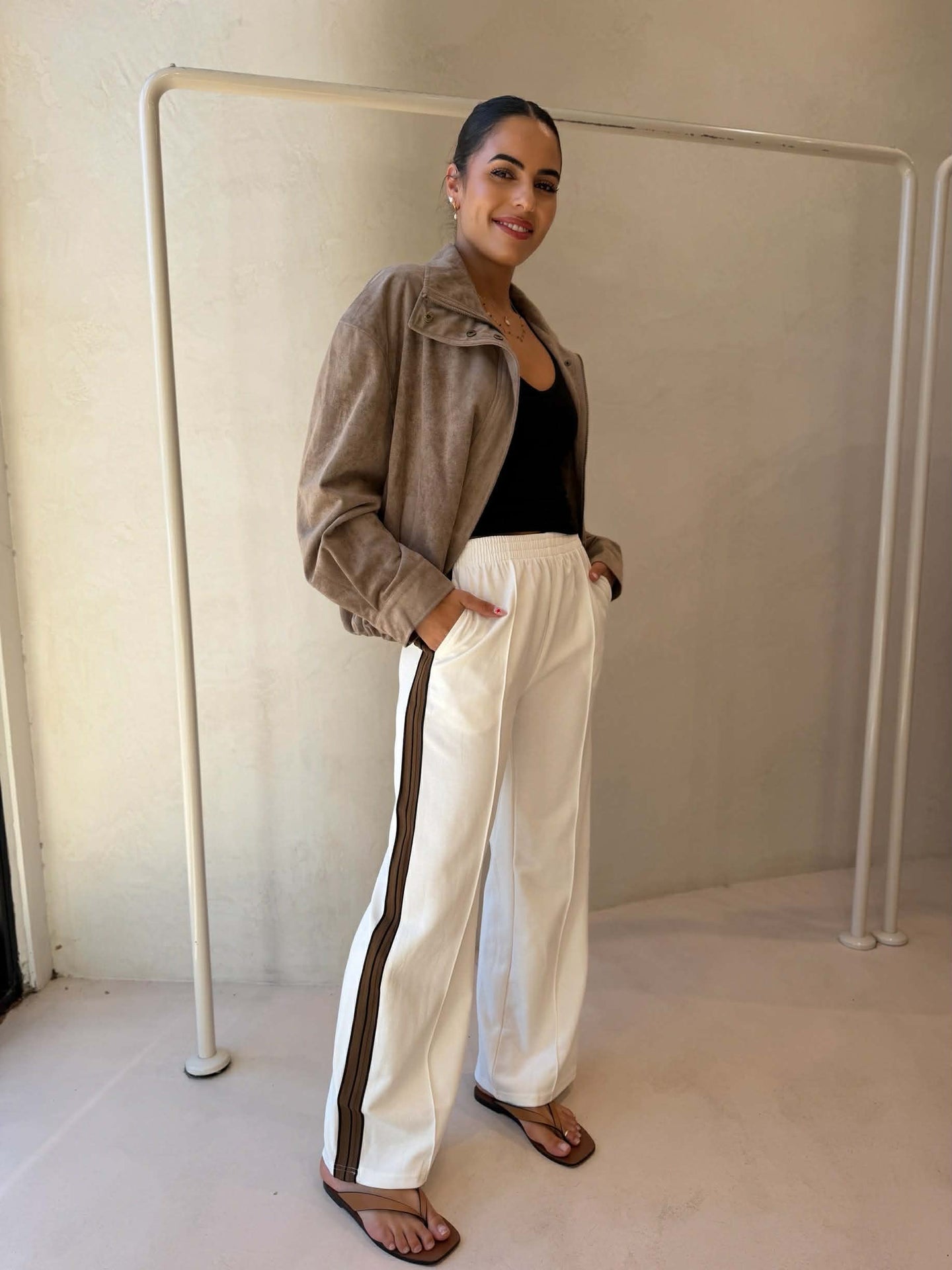RUBY RACER STRIPE PANT