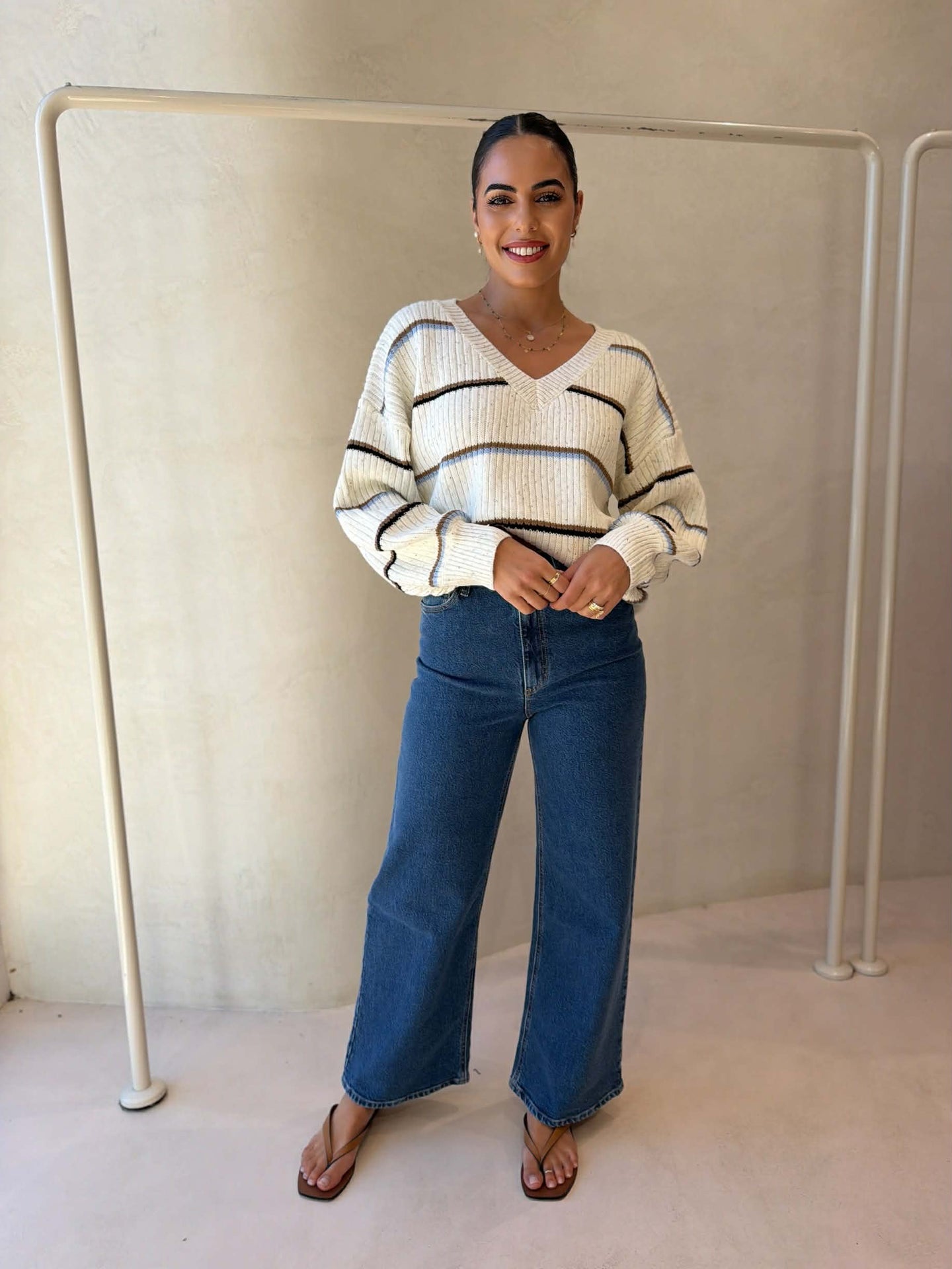EIRA STRIPE KNIT