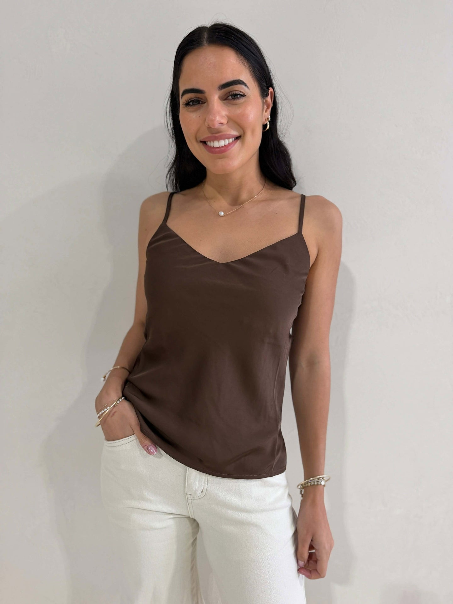 EMMI SINGLET - WALNUT - ONLINE ONLY