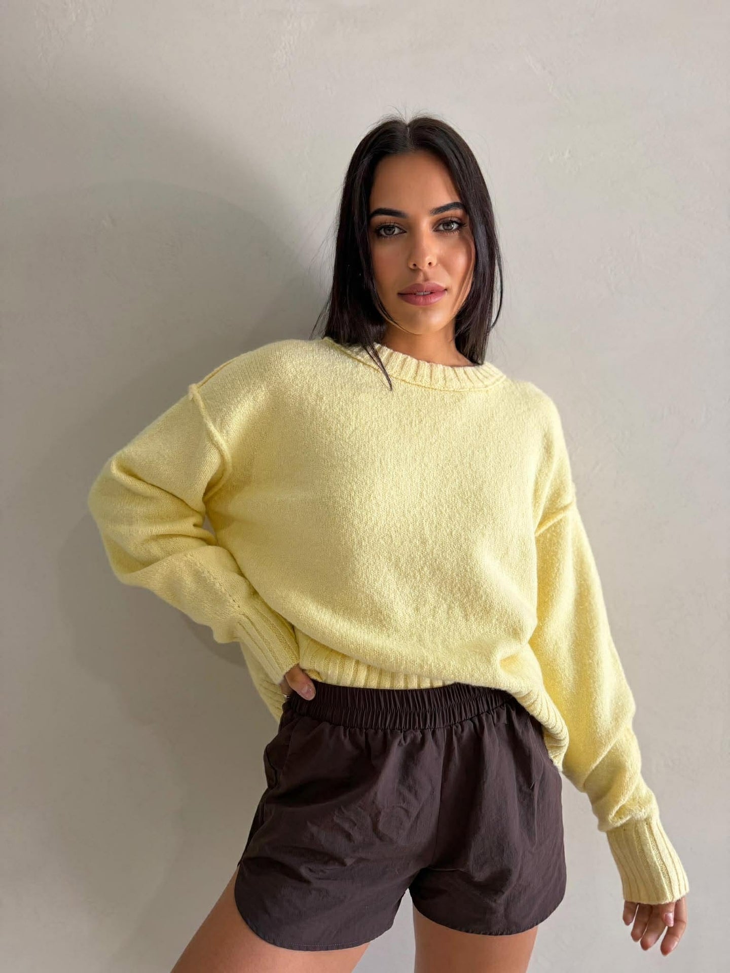 OMA RUN SHORT- CHOC