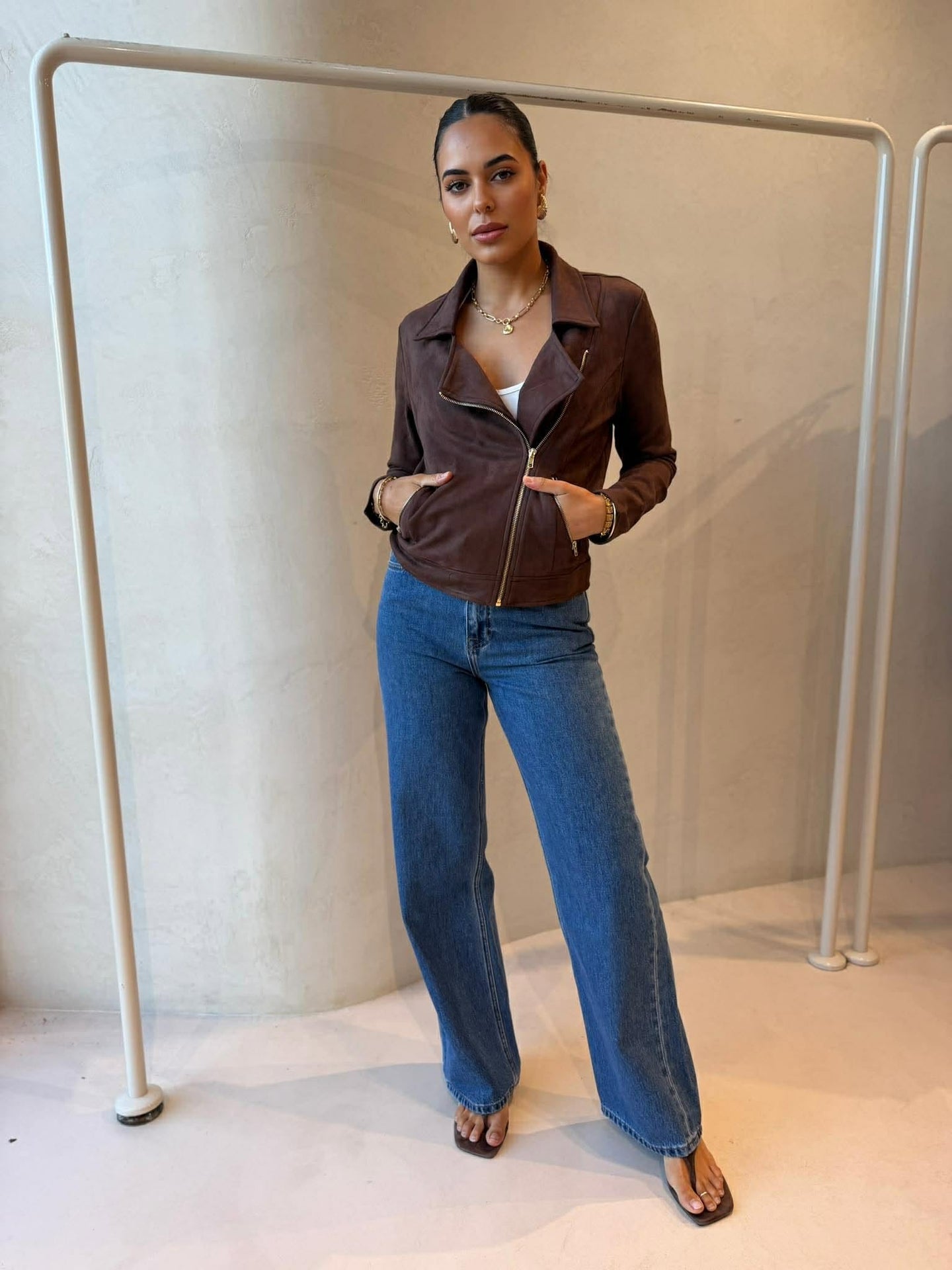 SUEDE JACKET