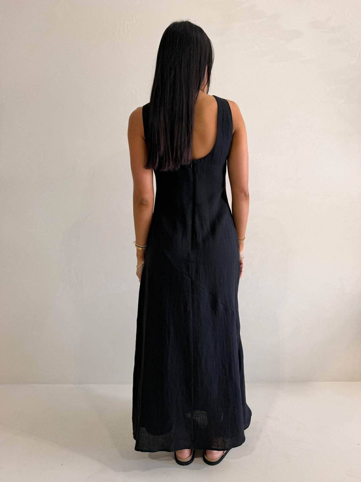 BRANDY MAXI DRESS - BLACK