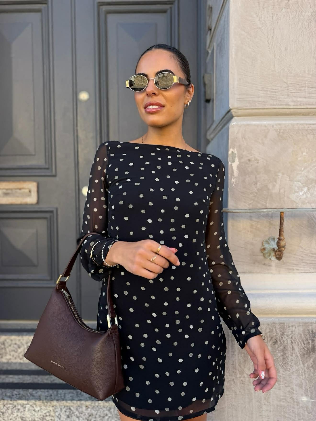 GRACE LONG SLEEVE MINI