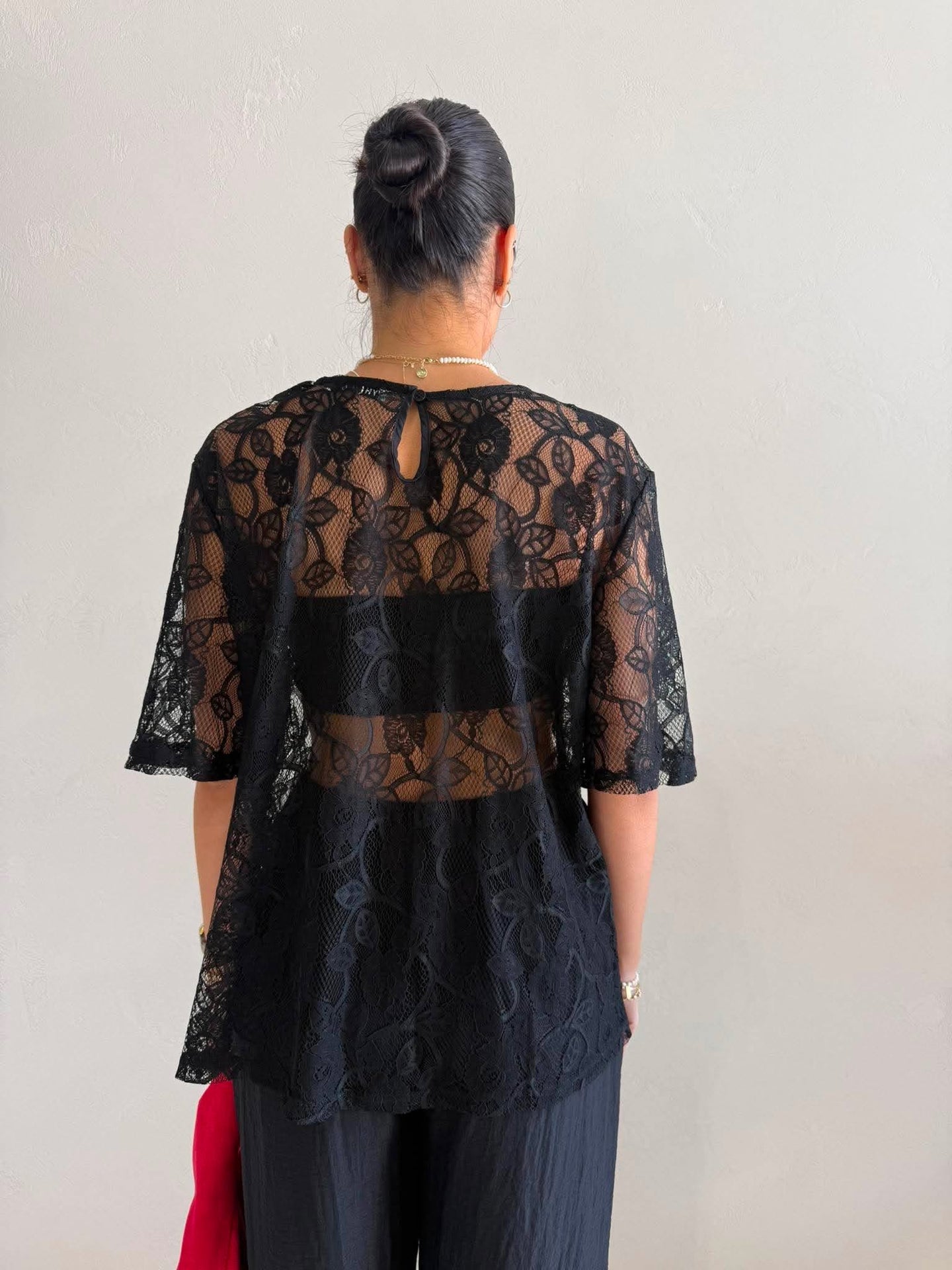 BETHANY LACE TEE