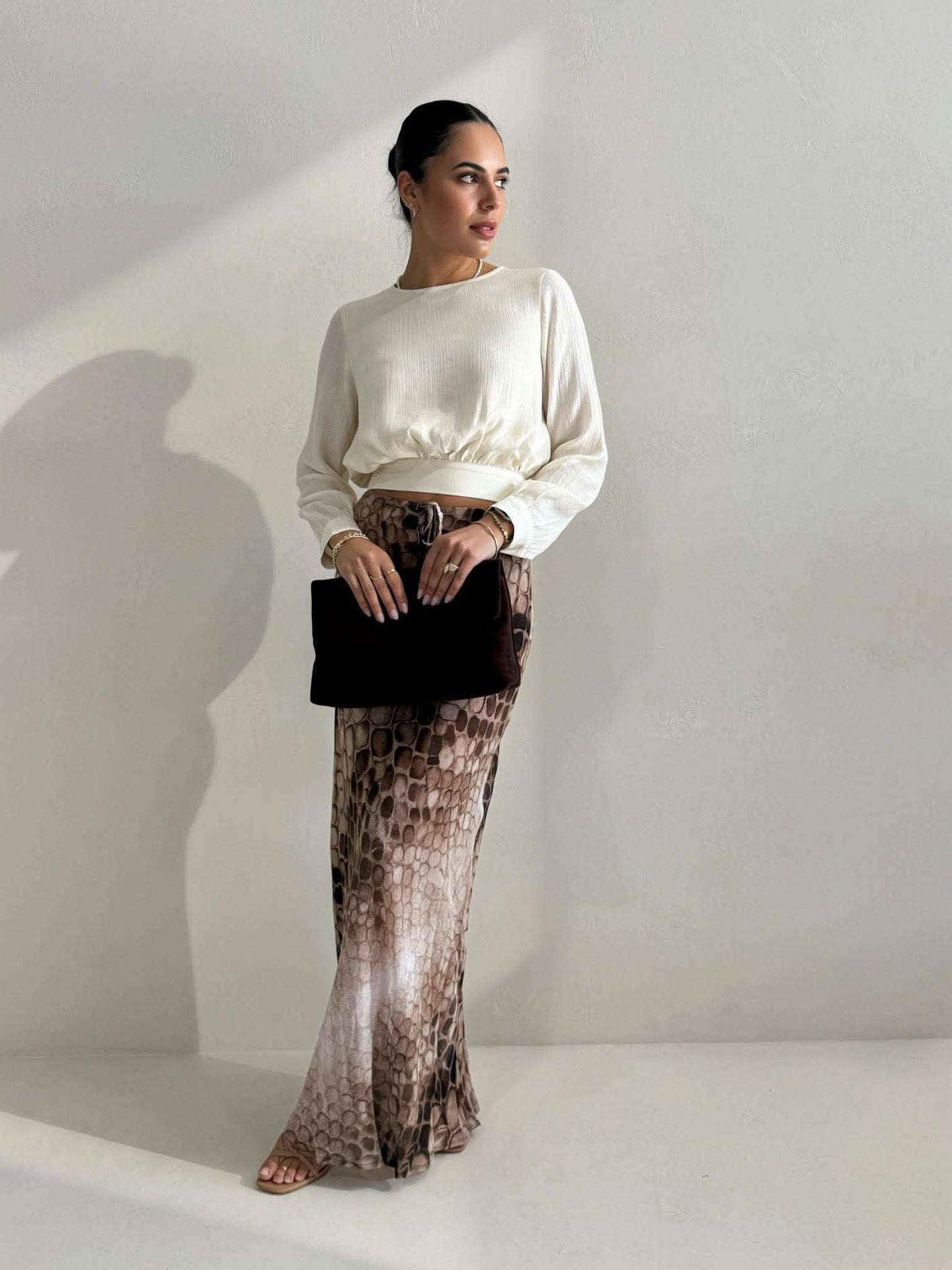 TIANA BLOUSE - CREAM