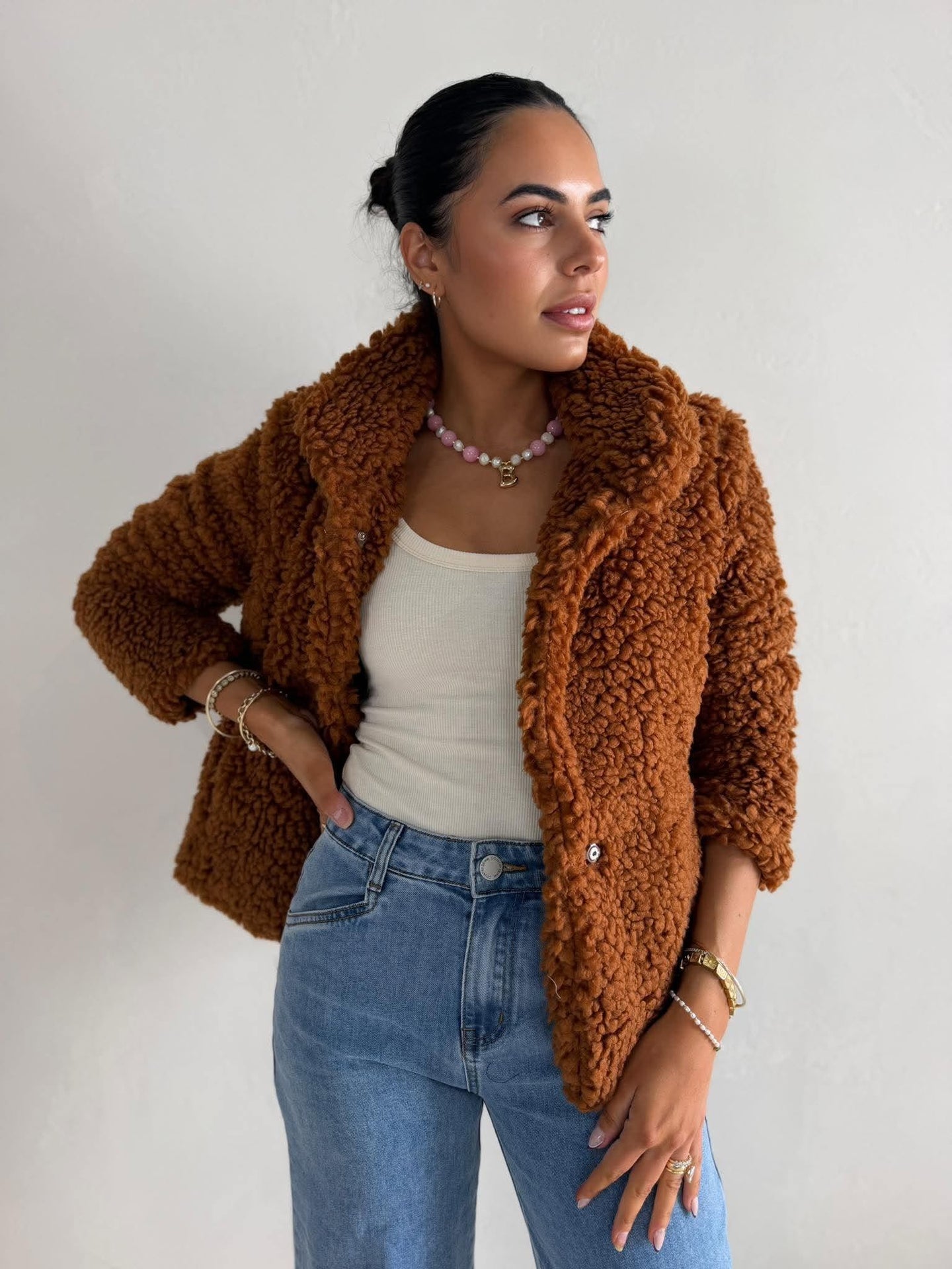 BAILEY JACKET -CHESTNUT