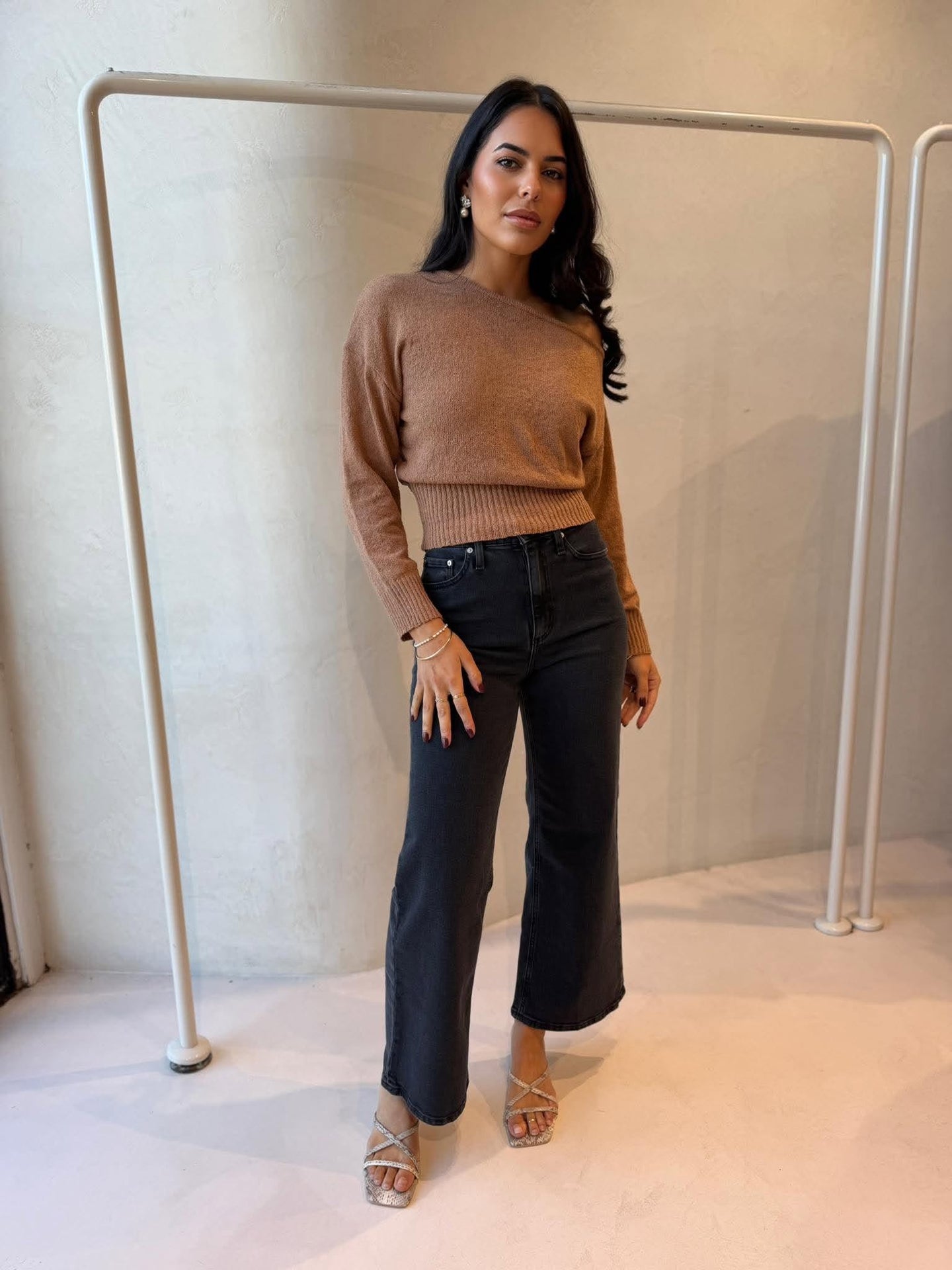 MINNIE MAY KNIT- CHESTNUT