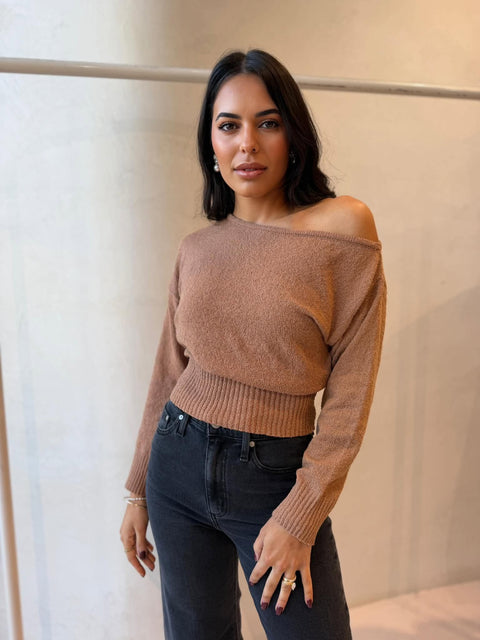 MINNIE MAY KNIT- CHESTNUT
