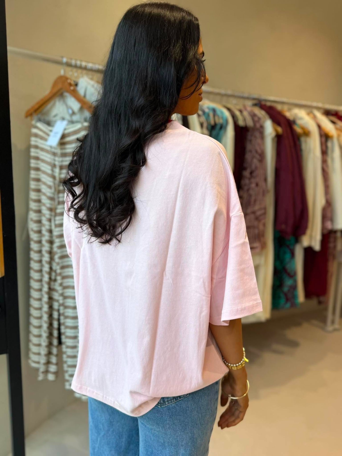 VACANZA SHORT SLEEVE TEE BALLET PINK