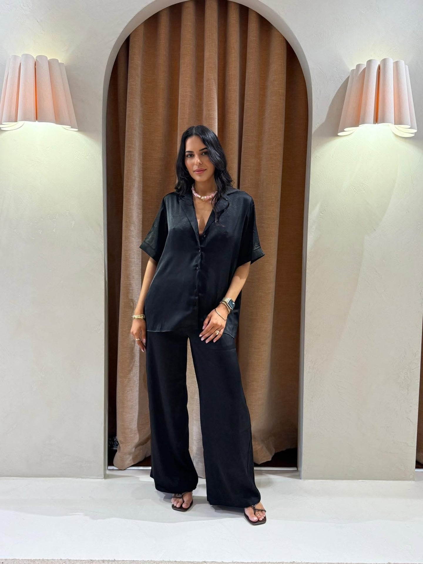 LEANDRA PANT-BLACK
