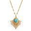 TURQUOISE PENDANT NECKLACE