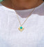 TURQUOISE PENDANT NECKLACE