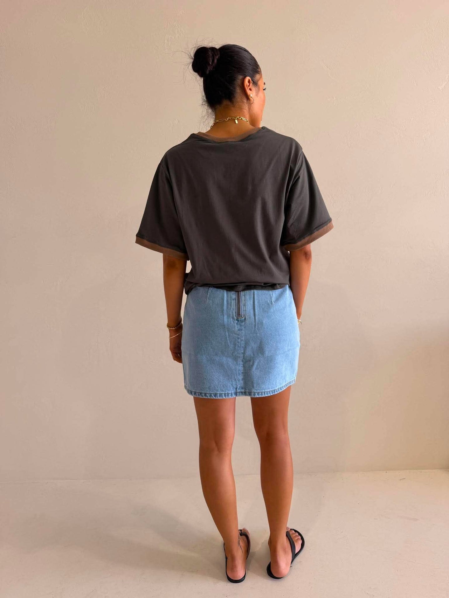 BECCA SKIRT LIGHT BLUE