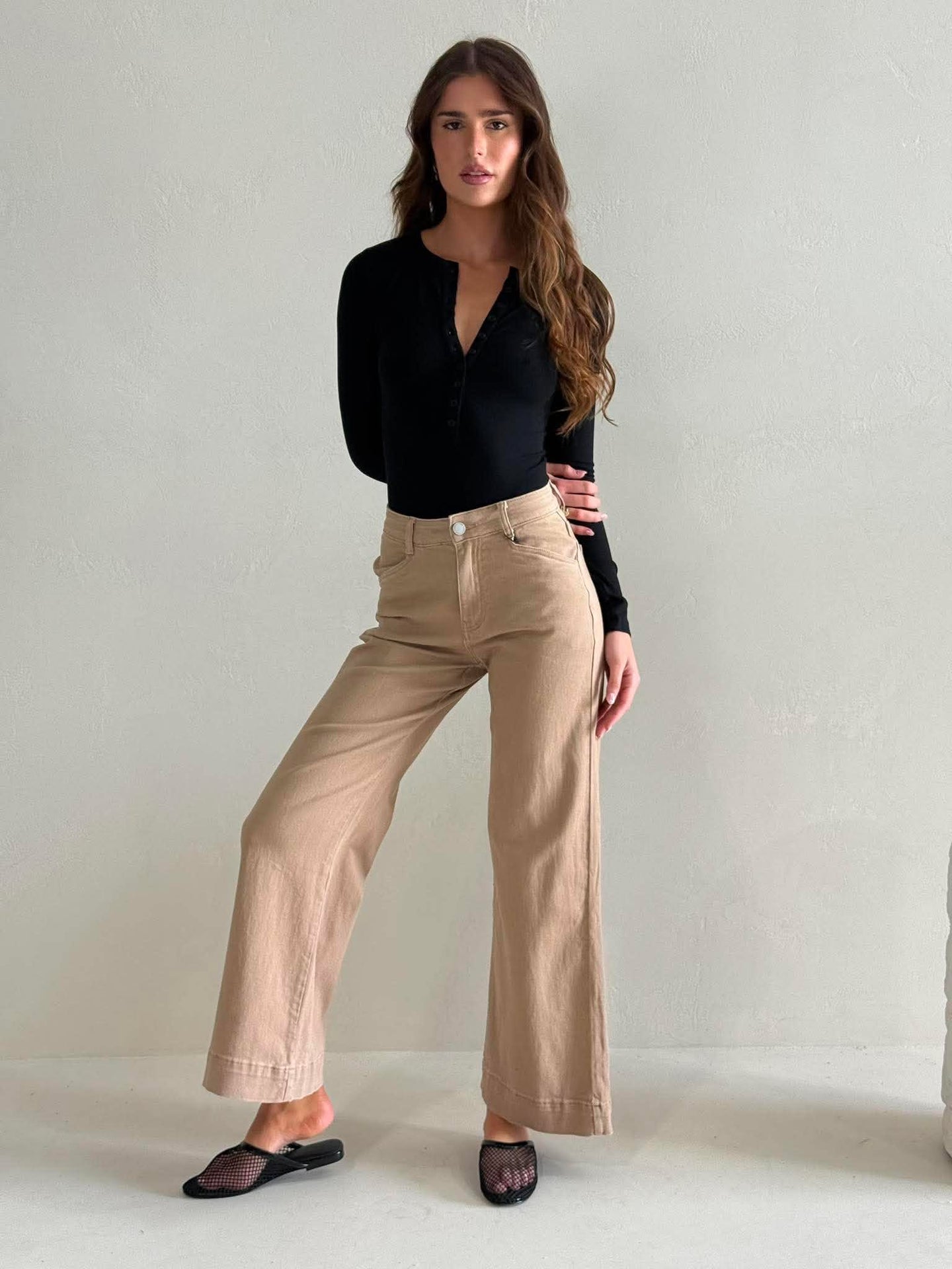 HARMONY JEAN- WARM BEIGE