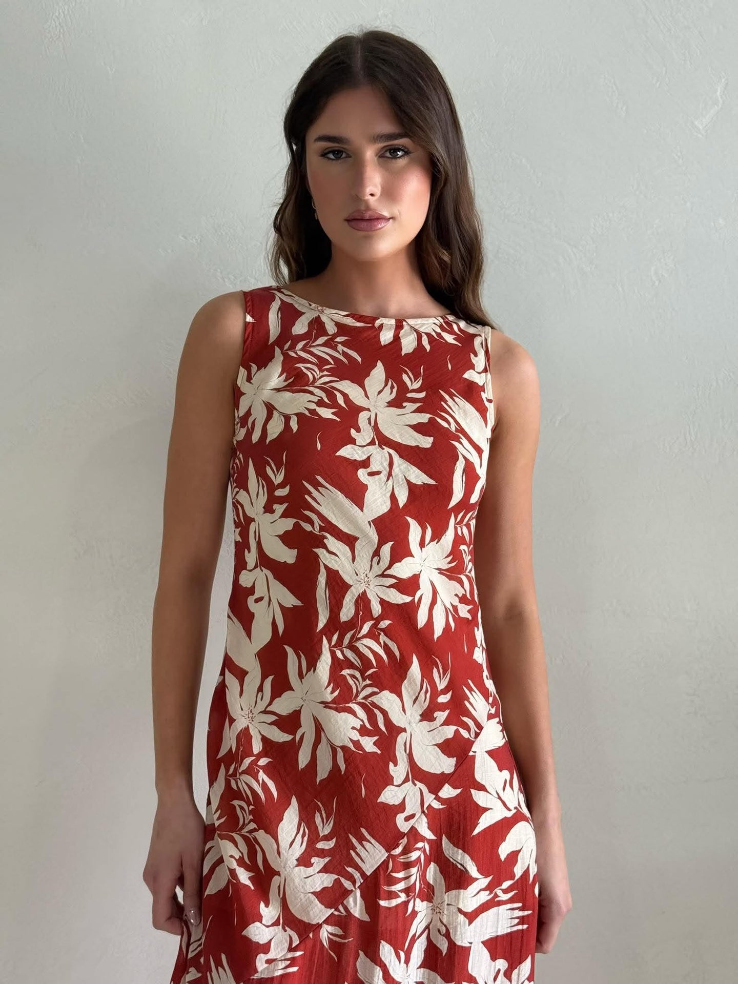 BRANDY MAXI DRESS -ISLAND FLORAL