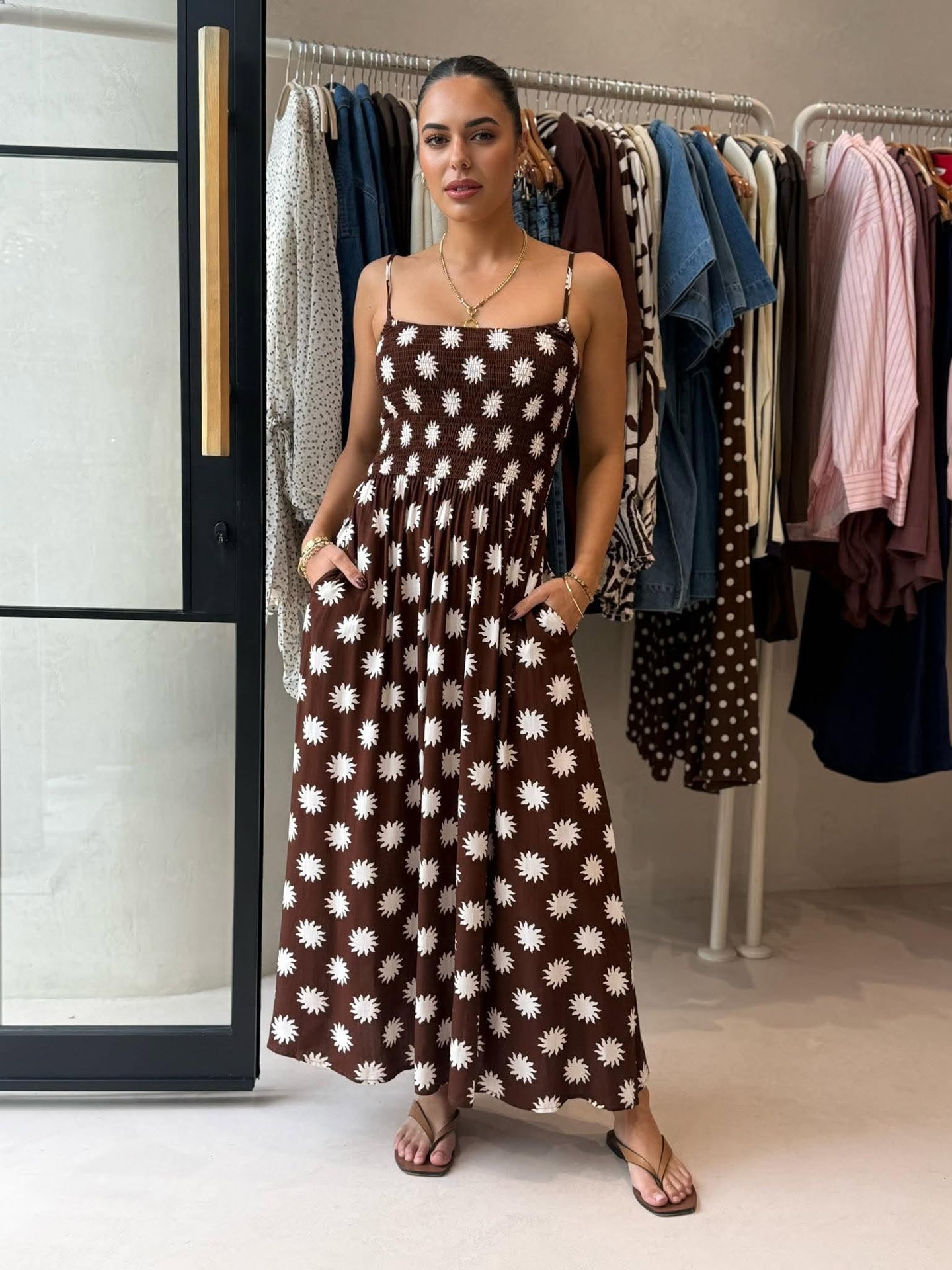 ZARA SUN MAXI DRESS