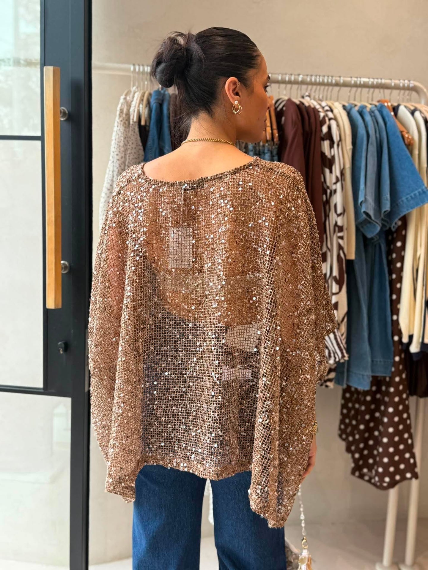 GOLDEN NIGHTS TOP- BRONZE