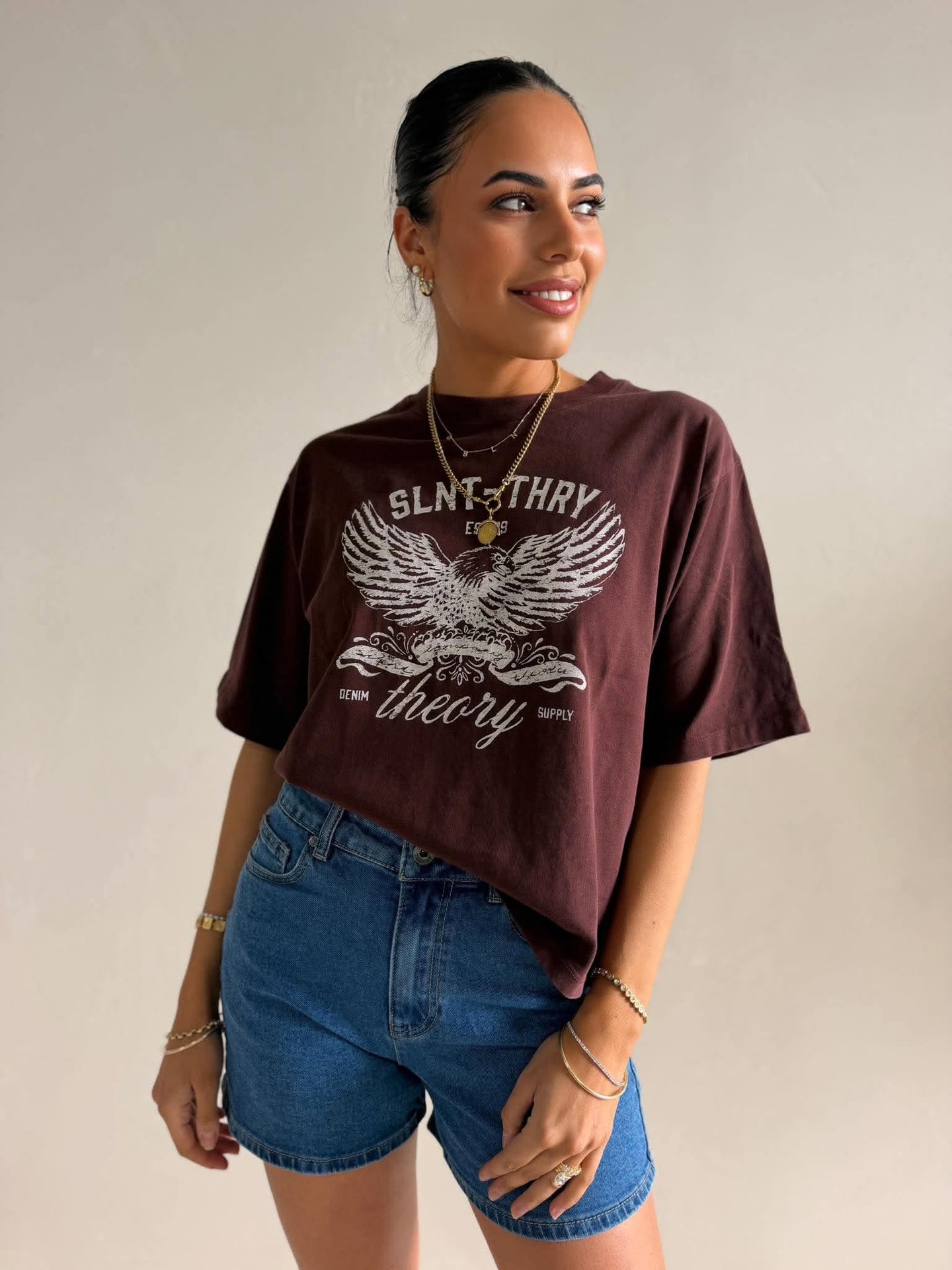 IN TIME RELAXED TEE