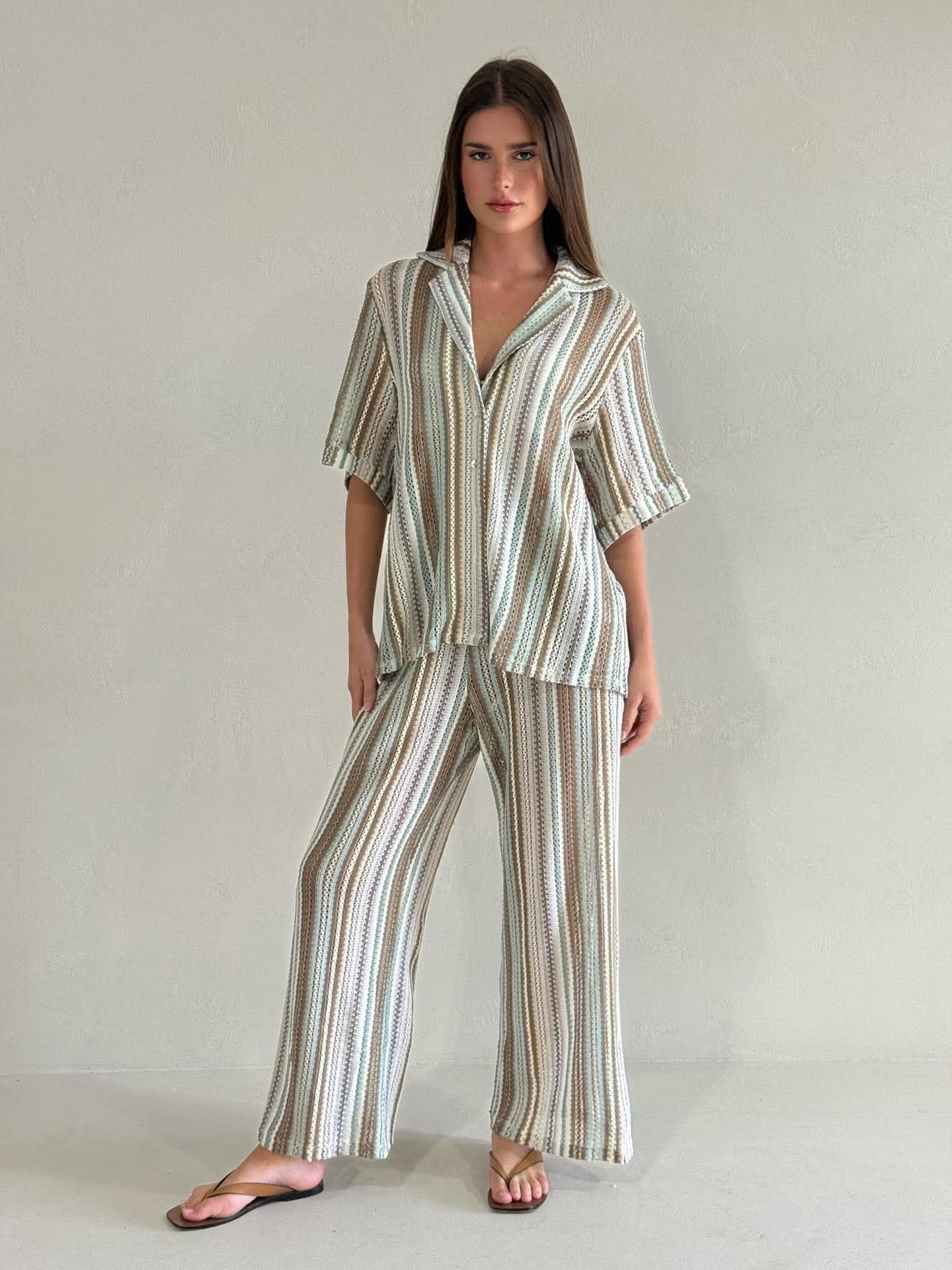 ISOLA SET- TROPIC STRIPE
