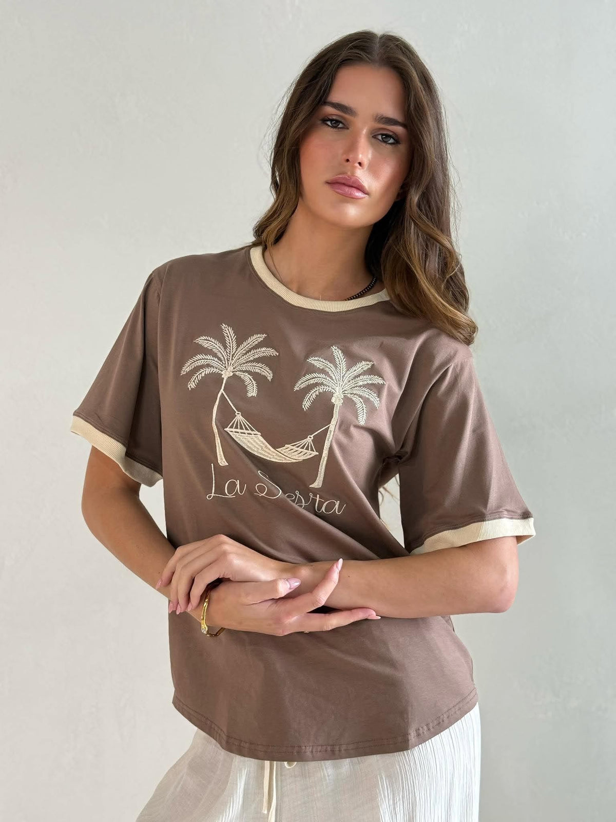 JAYLIAH TEE -BROWN