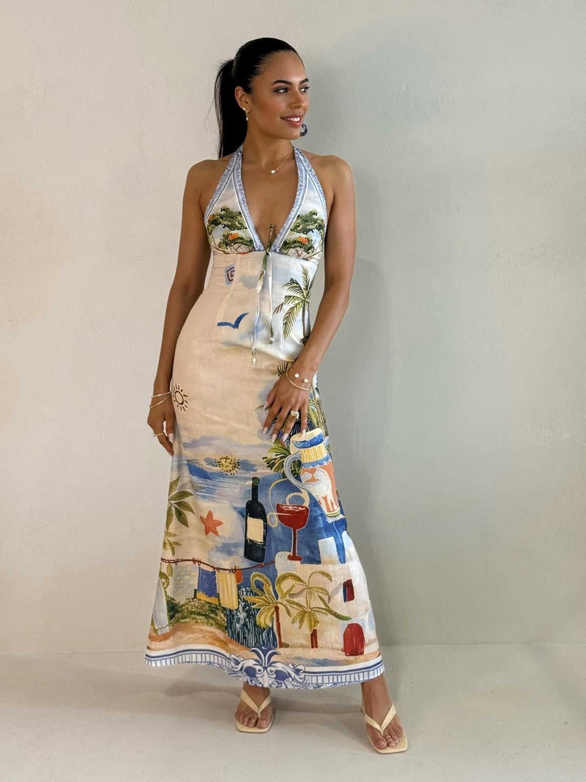 SANTORINI DRIFT MAXI