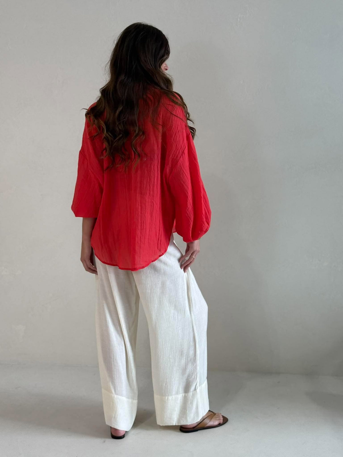 MADRID SHIRT- CHILLI RED