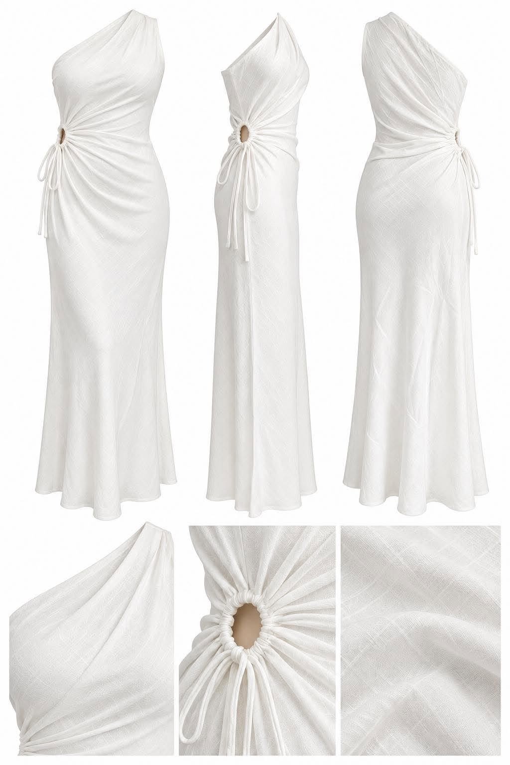 JARRAH MAXI DRESS - SNOW
