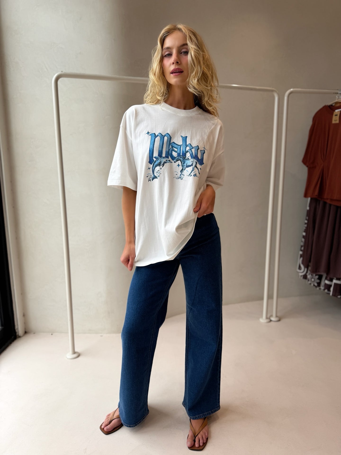 NAUTICAL OVERSIZED TEE