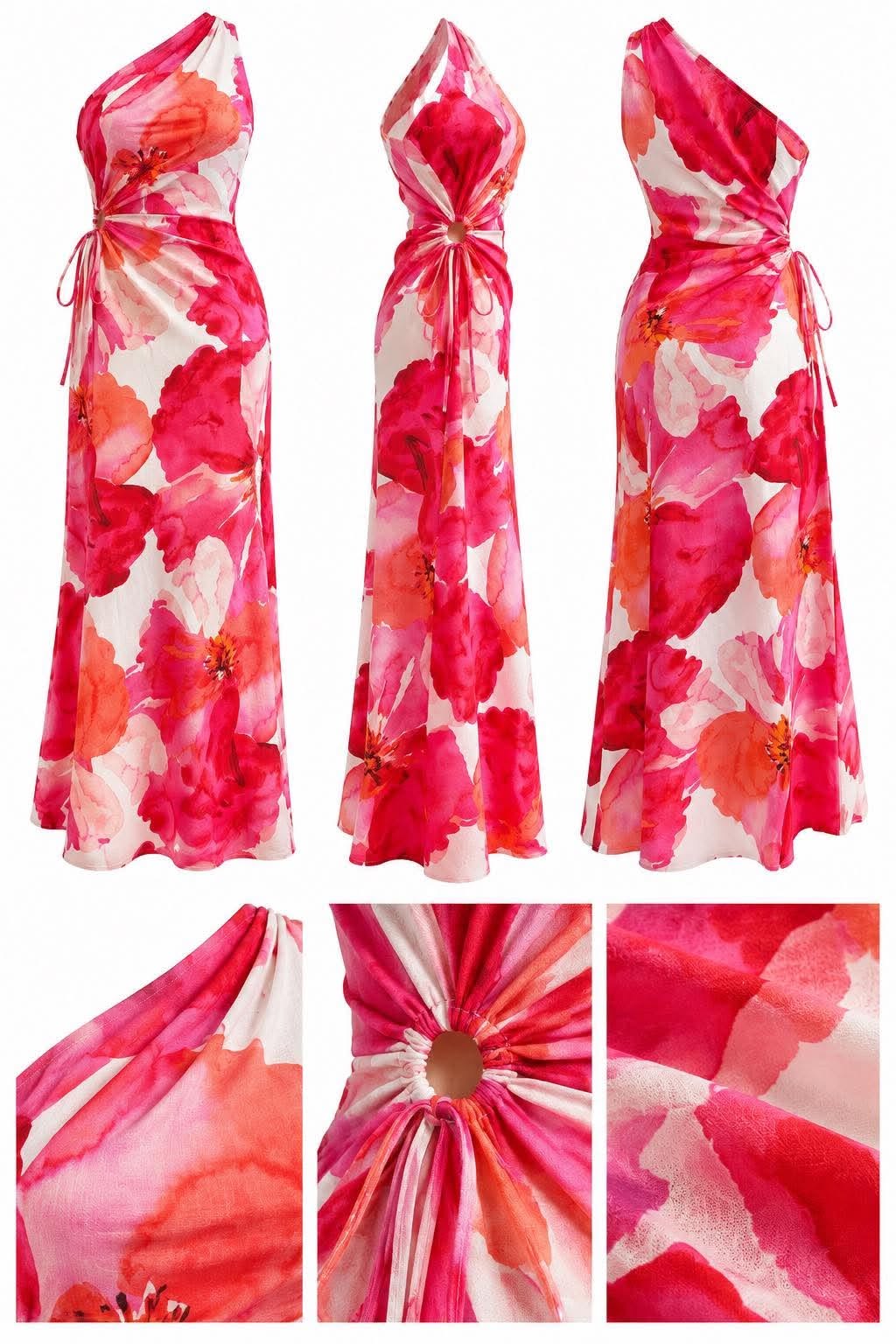 JARRAH MAXI DRESS - PINK FLORAL