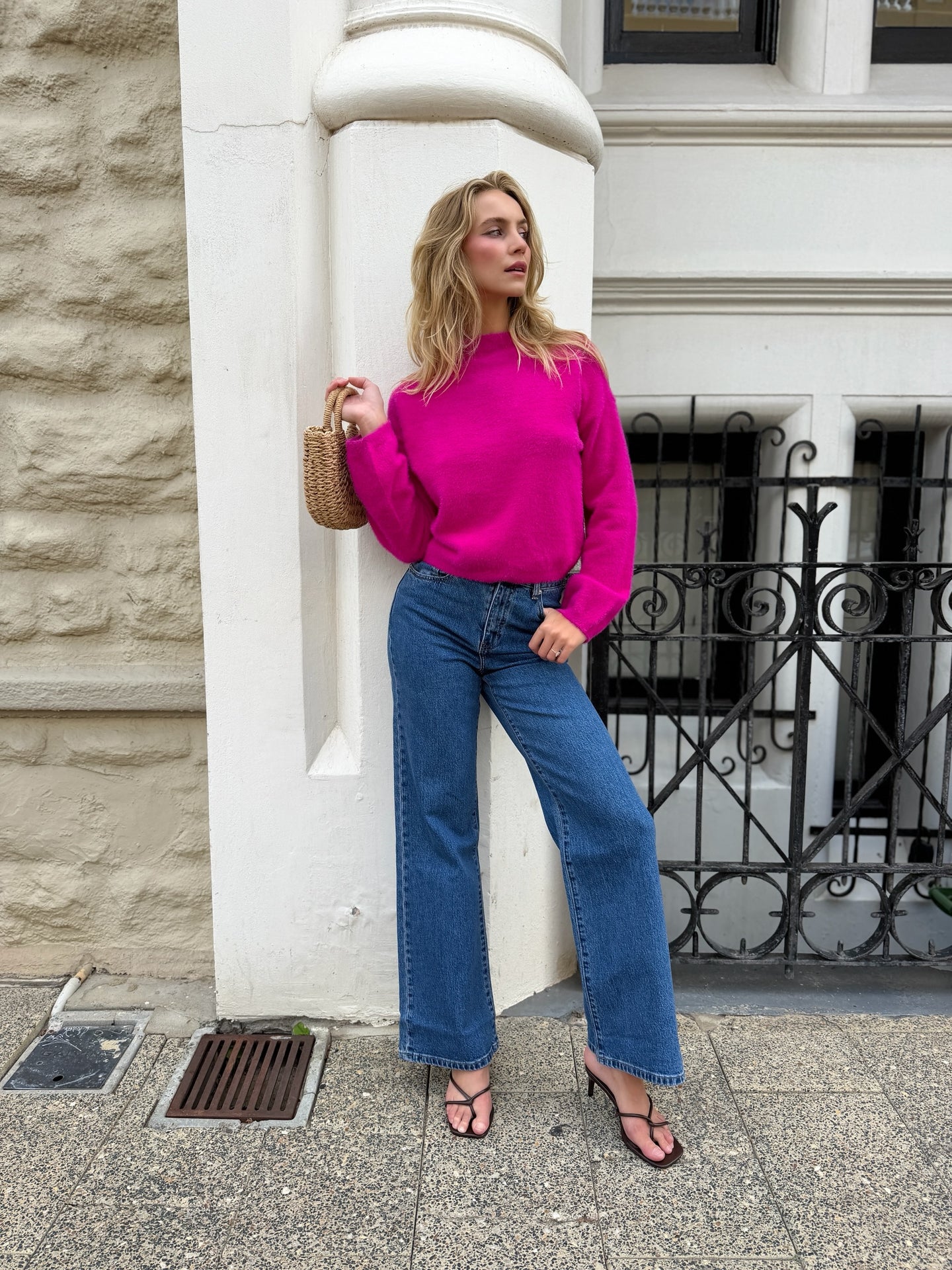 DANNI KNIT - FUCHSIA