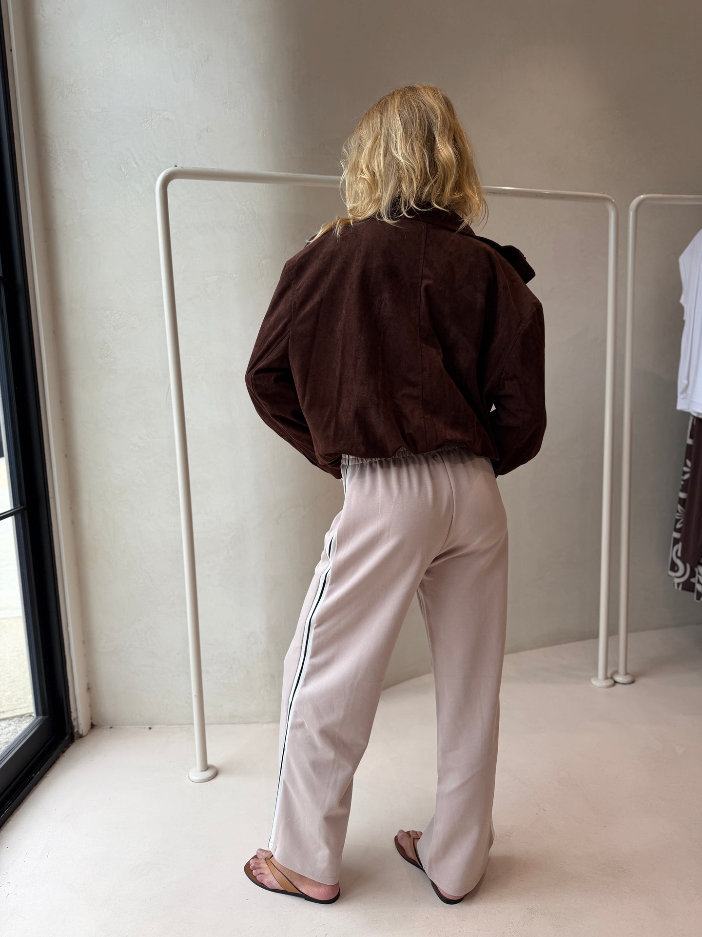 ESPRESSO BOMBER JACKET