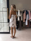 MOCHA FLORAL SUNDRESS