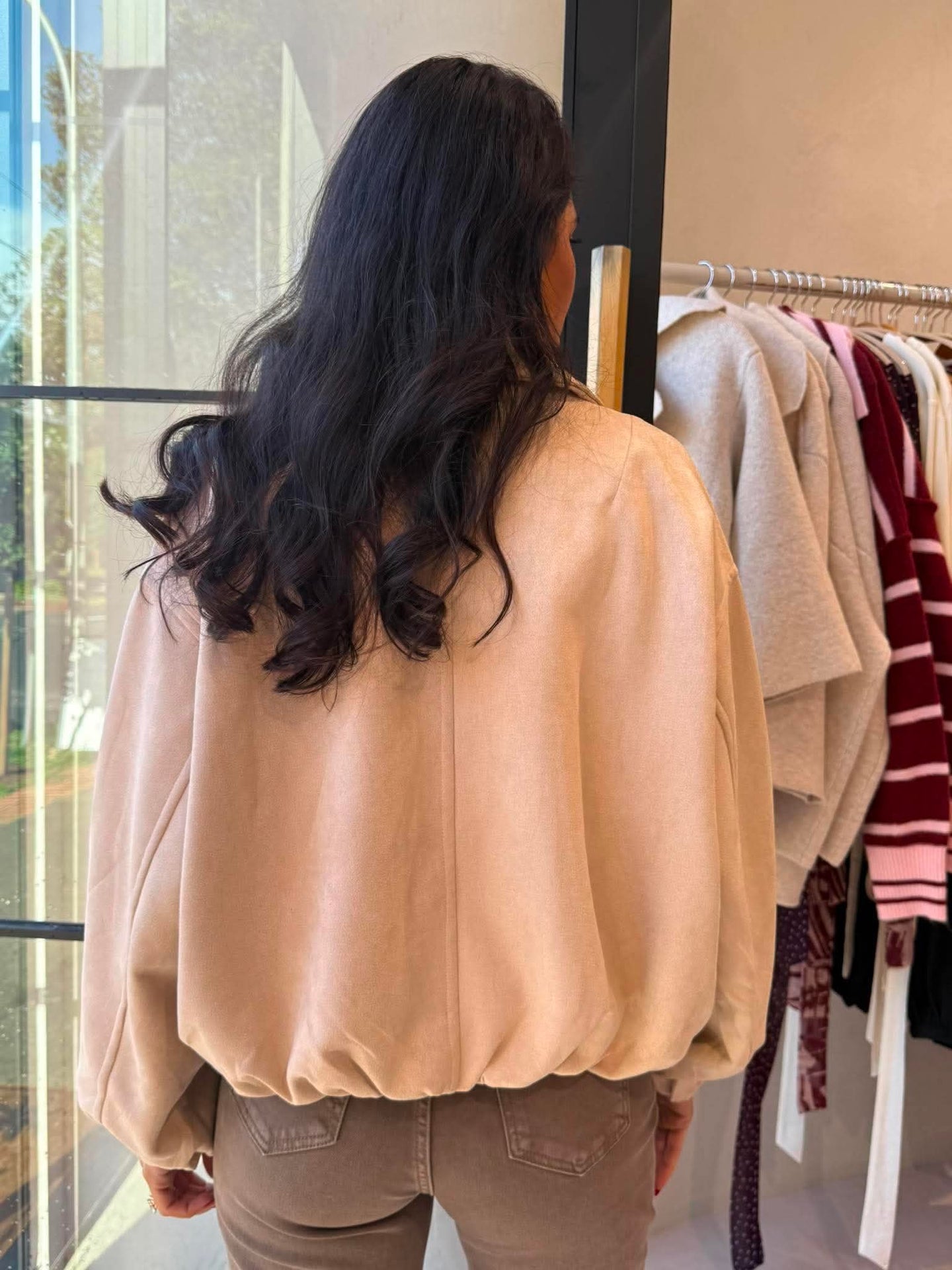 ZAKNI JACKET - LATTE
