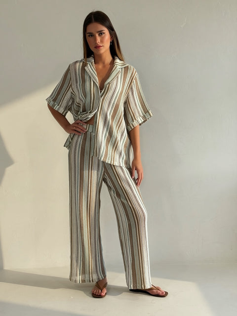 ISOLA SET- TROPIC STRIPE