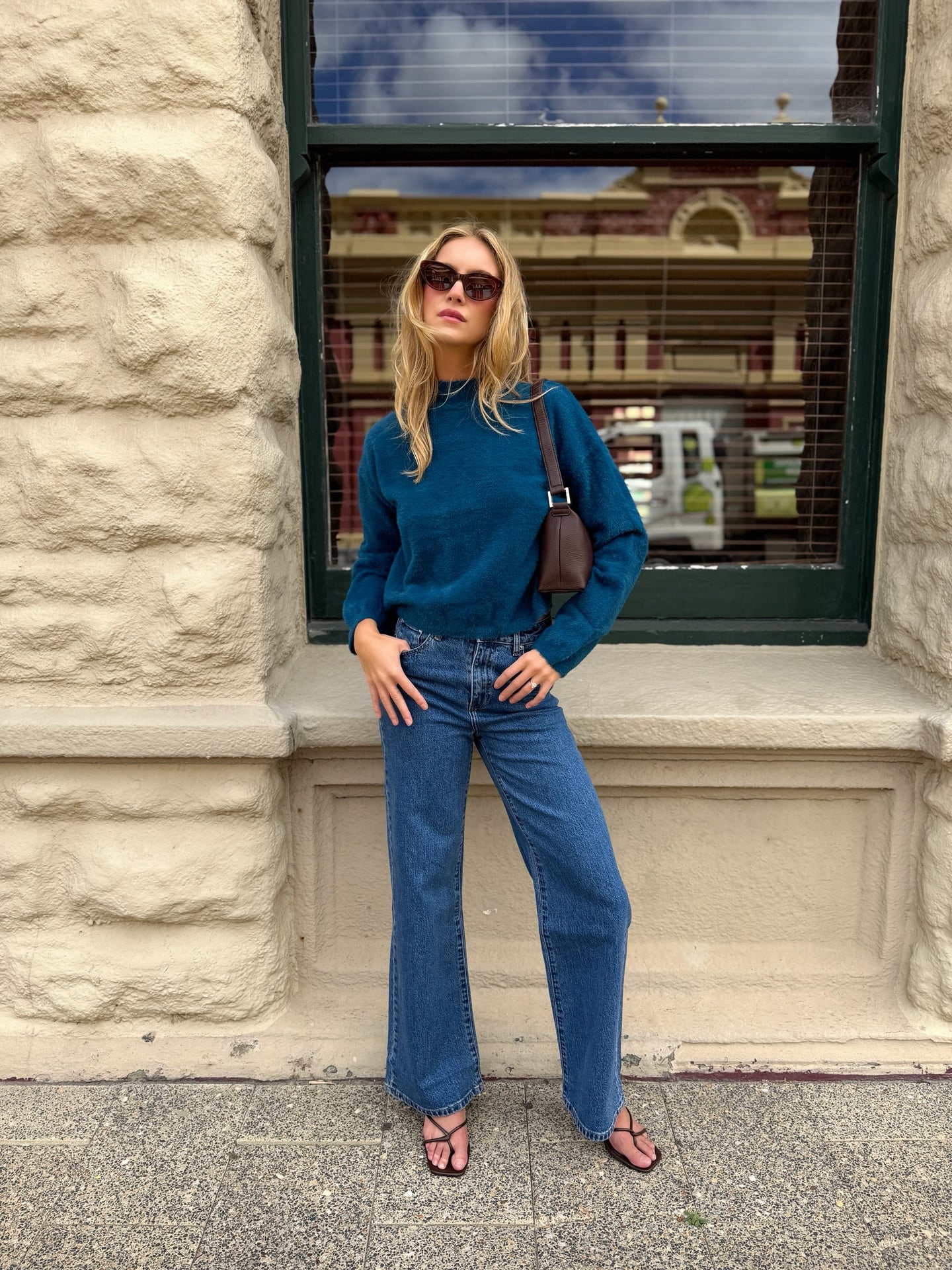 DANNI KNIT - TEAL
