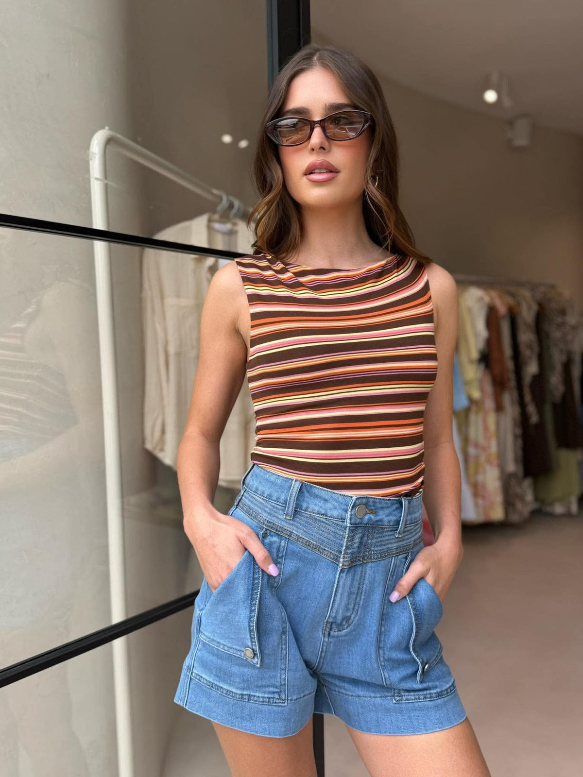 SOLEIL OFF THE SHOULDER TOP