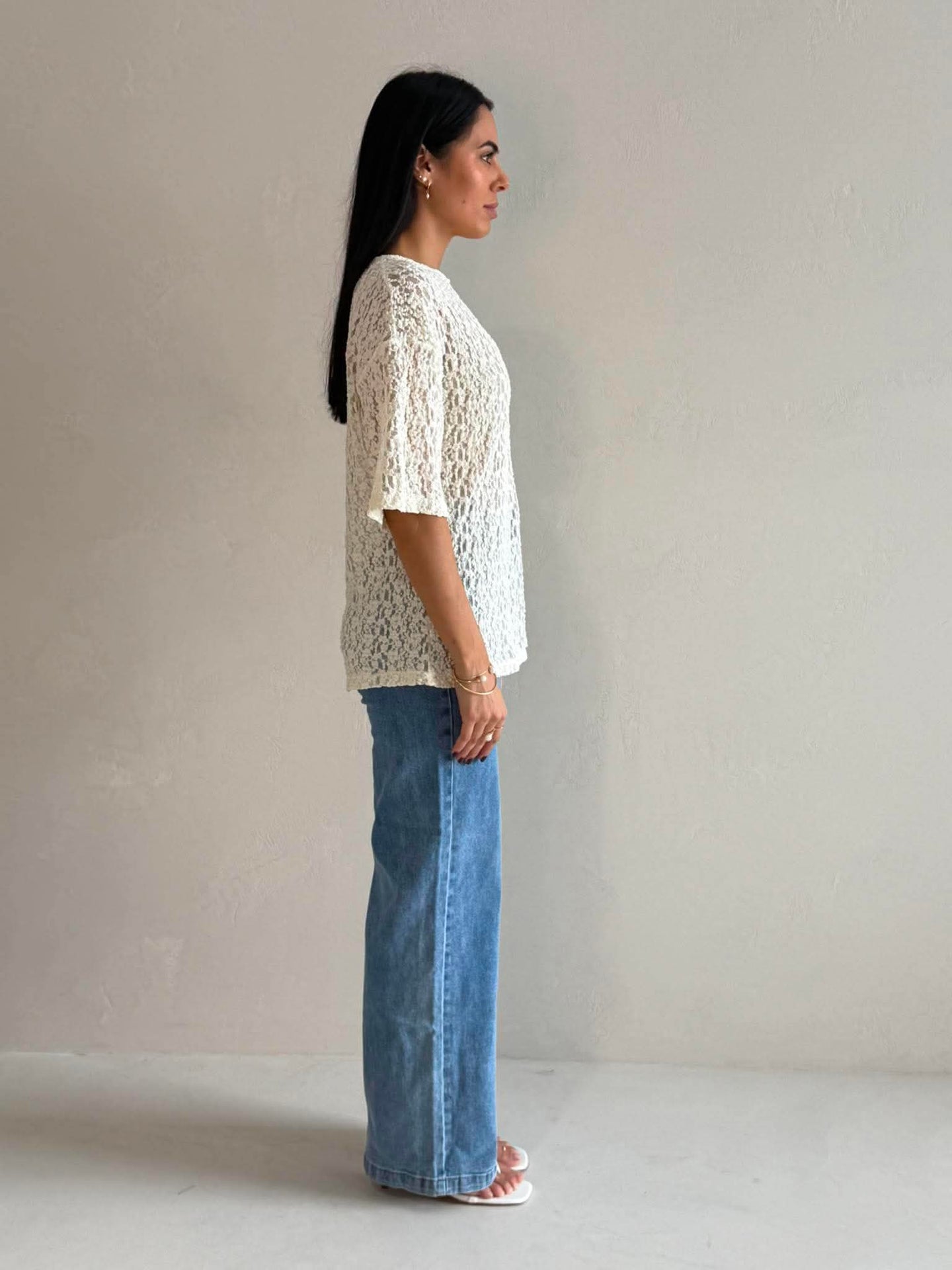 STARDUST LACE TOP