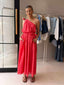BAJA ONE SHOULDER DRESS - PUNCH