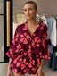 OMA SHIRT - FLORAL WINE