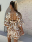 BOTSWANA DRESS - PALM LEAF
