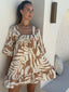 BOTSWANA DRESS - PALM LEAF