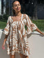 BOTSWANA DRESS - PALM LEAF