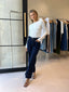 THE KYLIE LONG SLEEVE TOP - WHITE