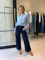 DOLCE BLOUSE - BLUE CHECK