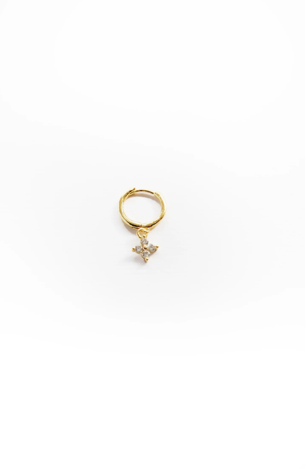 JESSIE HOOP EARRINGS - GOLD