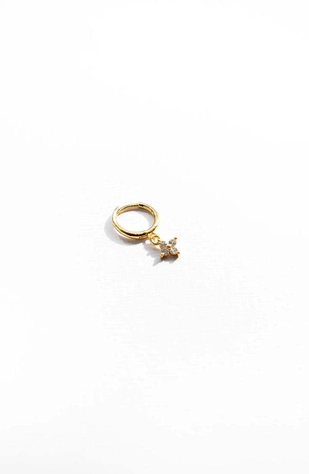 JESSIE HOOP EARRINGS - GOLD