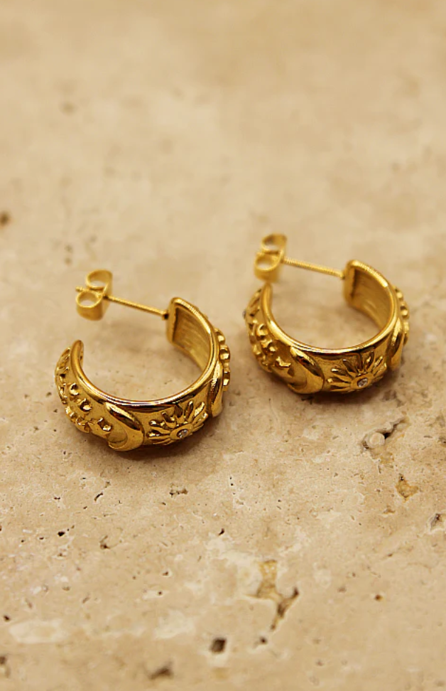LUNA EARRINGS - GOLD