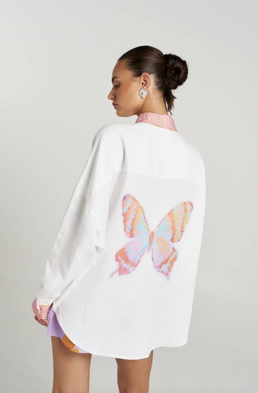 BUTTERLY LS SHIRT - BUTTERFLY